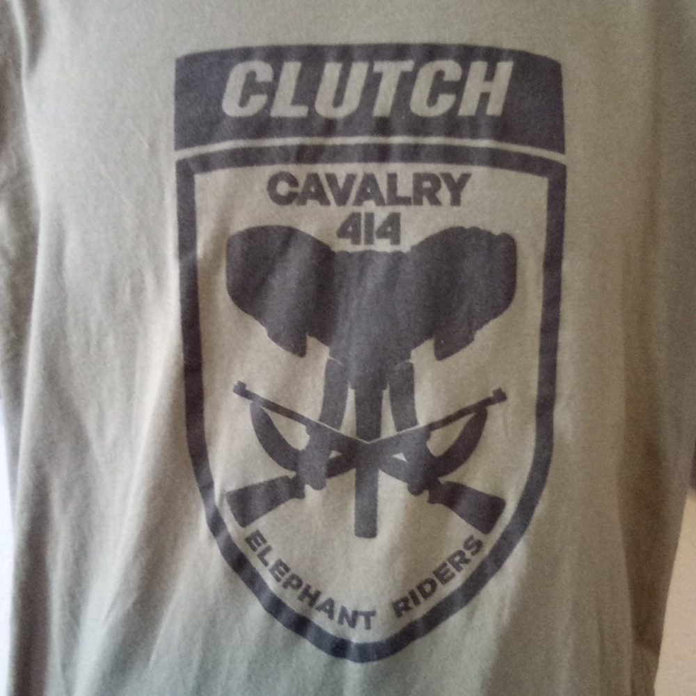 Clutch Elephant Rider's Men's Tee